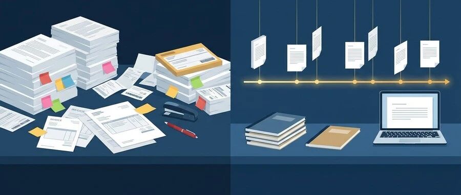 Two ways through a goods-payment dispute: from a pile of invoices to a filed complaint, an AI WorkDeck litigation walkthrough